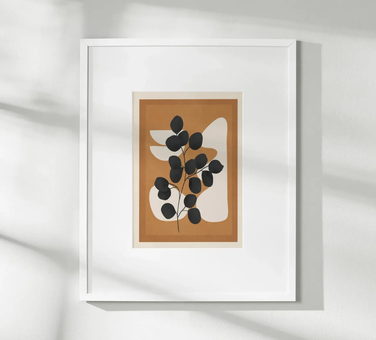 Minimalist Abstract Art Branch 5 carta hahnemühle da Nadjaa