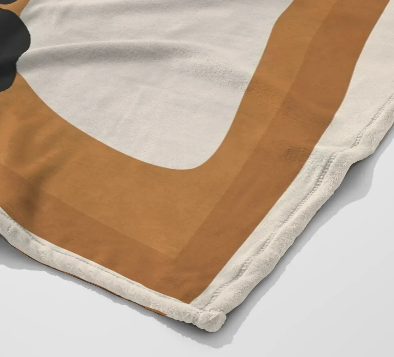 Minimalist Abstract Art Branch 5 coperta in pile da Nadjaa