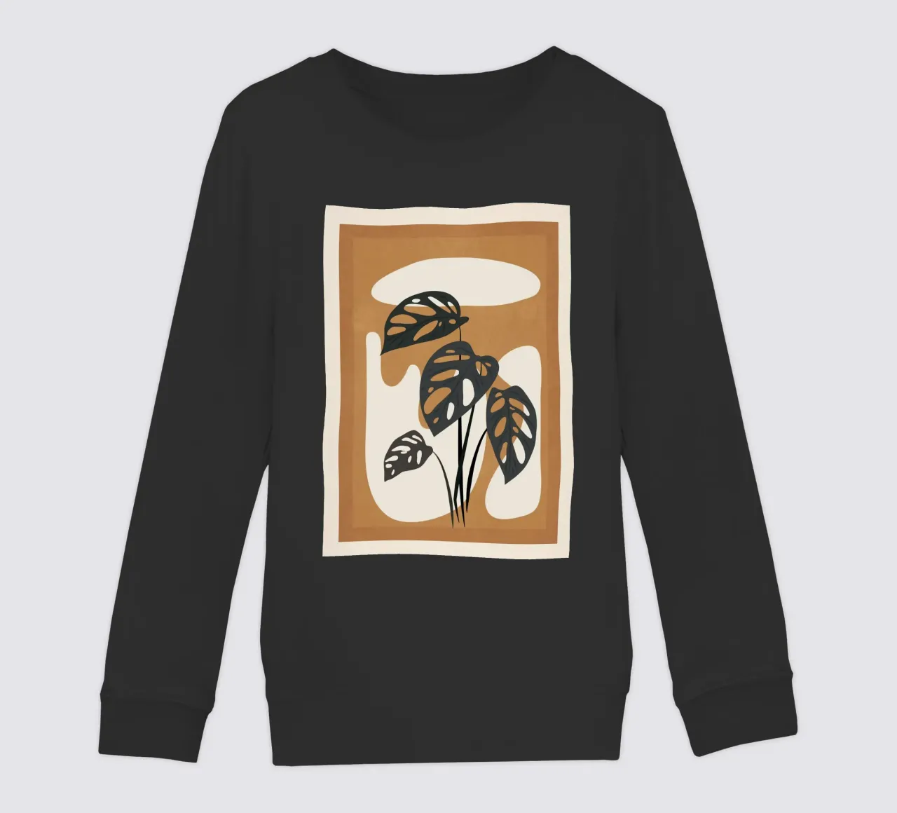 Minimalist Abstract Art Branch 6 felpa bambino da Nadjaa