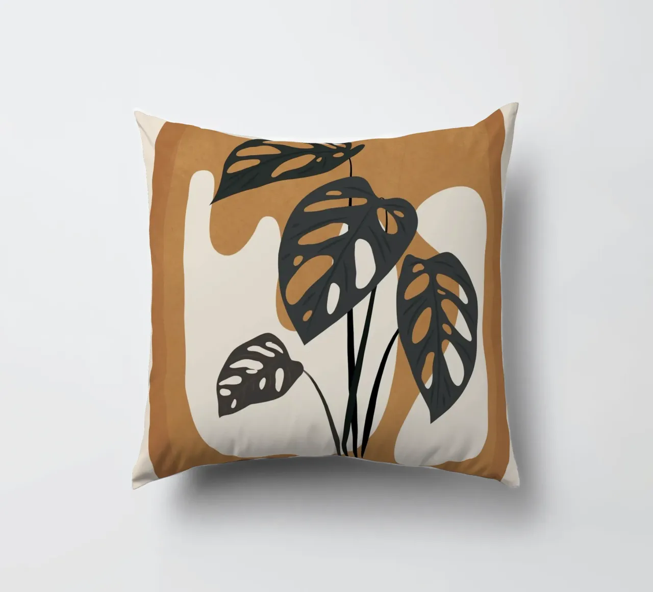 Minimalist Abstract Art Branch 6 coussin de Nadjaa