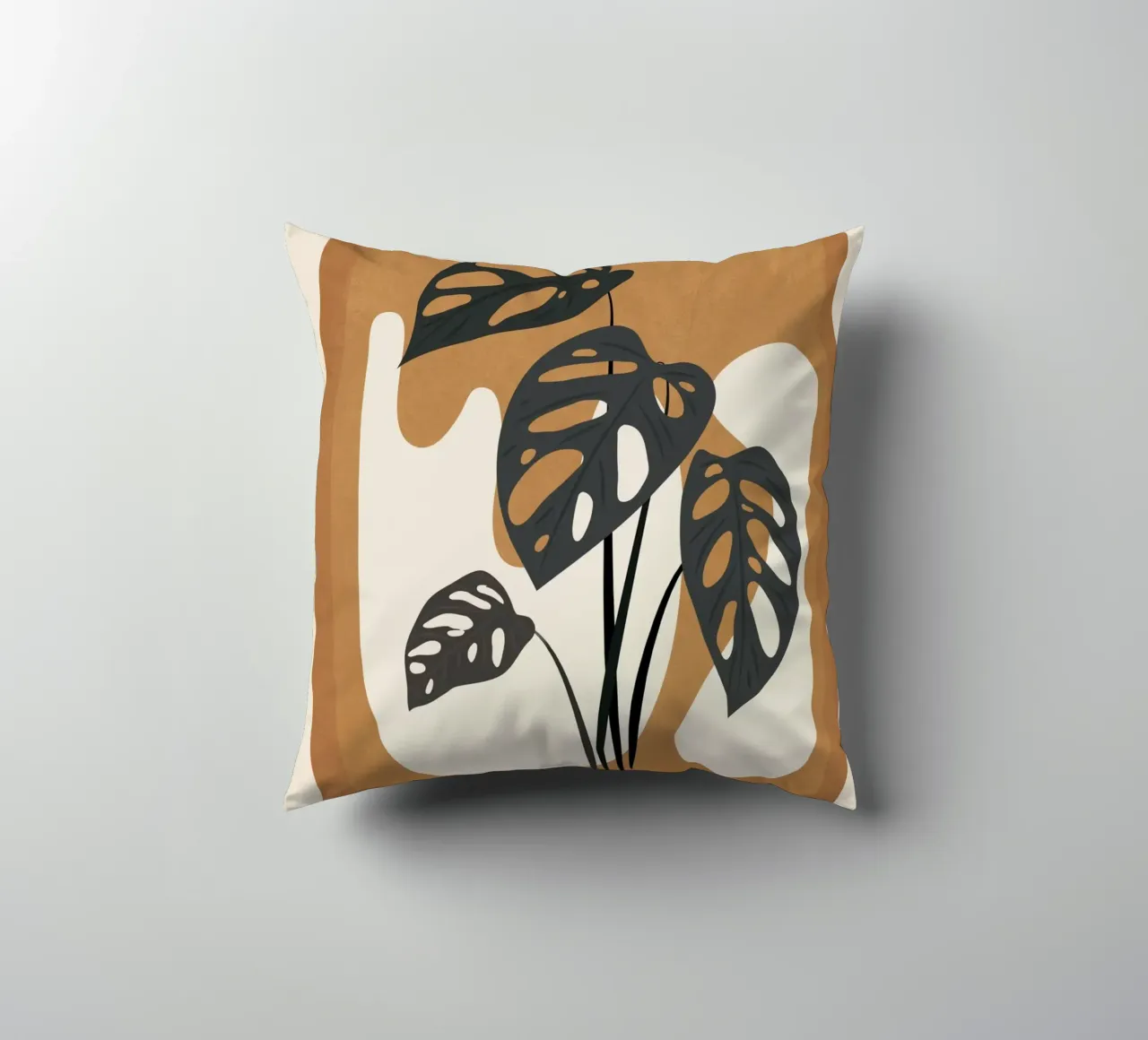 Minimalist Abstract Art Branch 6 coussin de Nadjaa