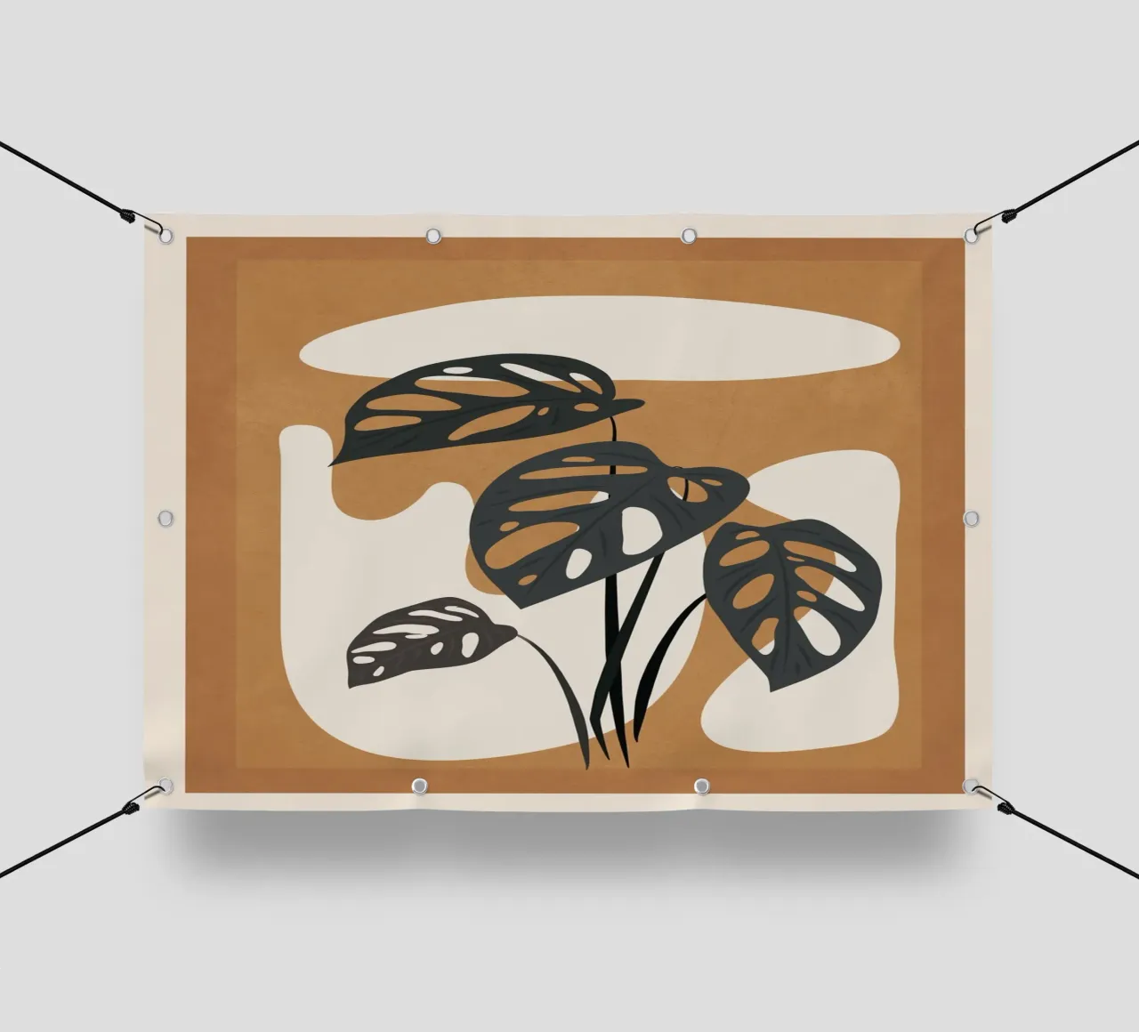 Minimalist Abstract Art Branch 6 telo in pvc da Nadjaa