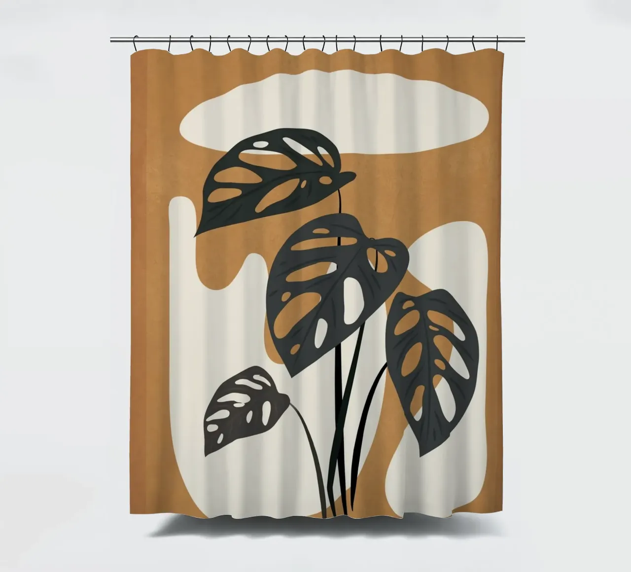 Minimalist Abstract Art Branch 6 tenda da doccia da Nadjaa