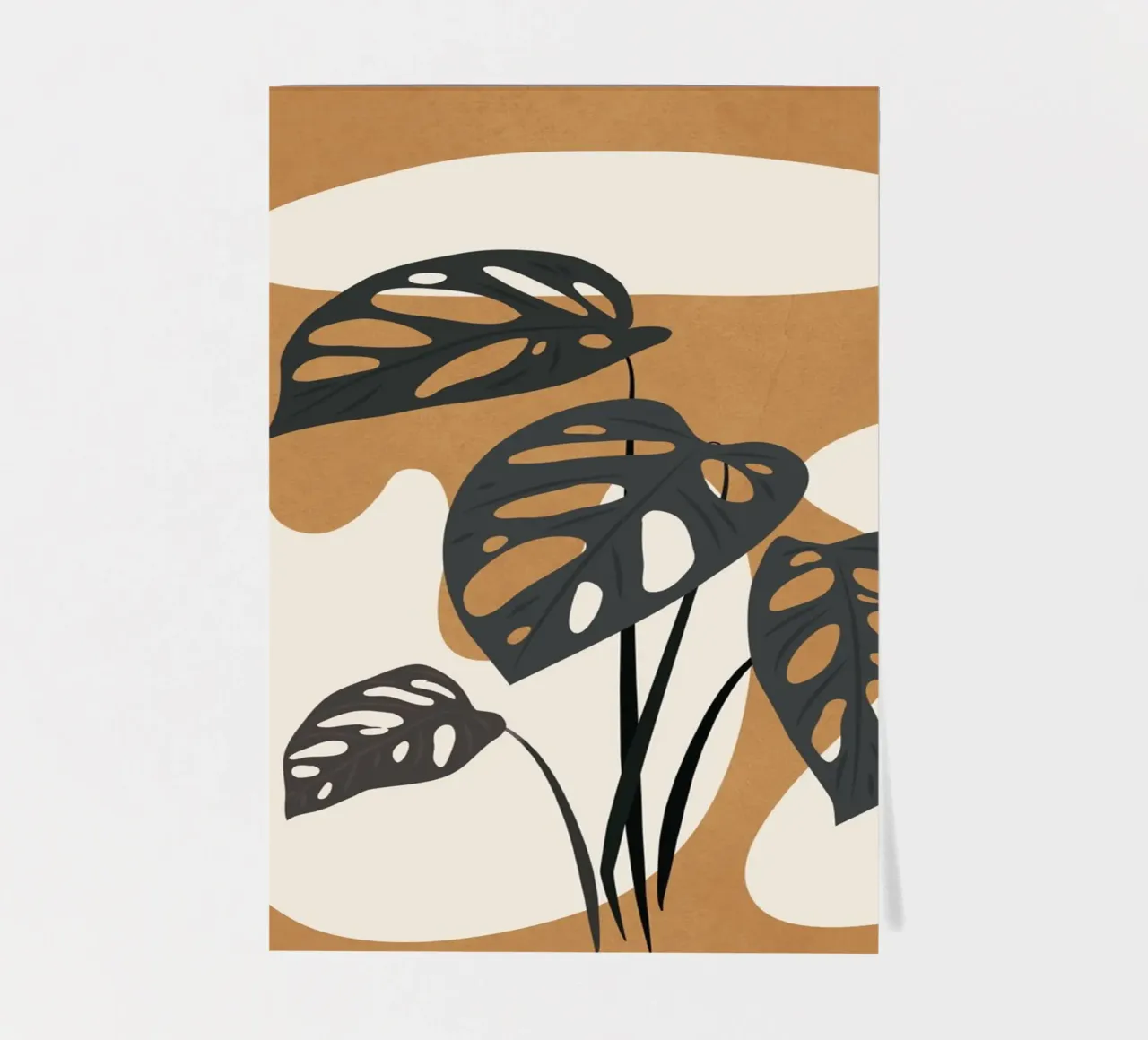 Minimalist Abstract Art Branch 6 sticker sheet by Nadjaa