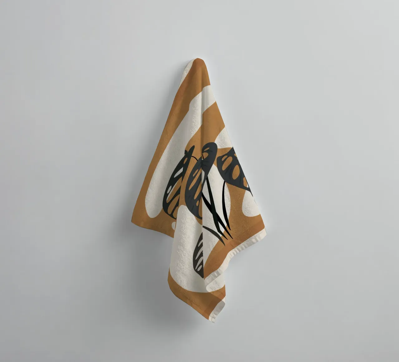 Minimalist Abstract Art Branch 6 asciugamano da bagno da Nadjaa