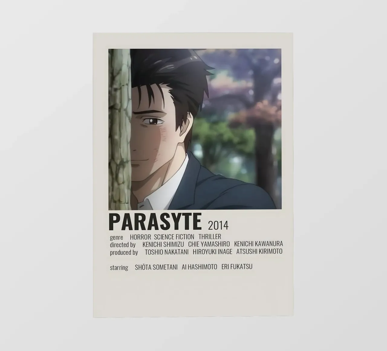 PARASYTE  2014 pellicola backlit da Totoya