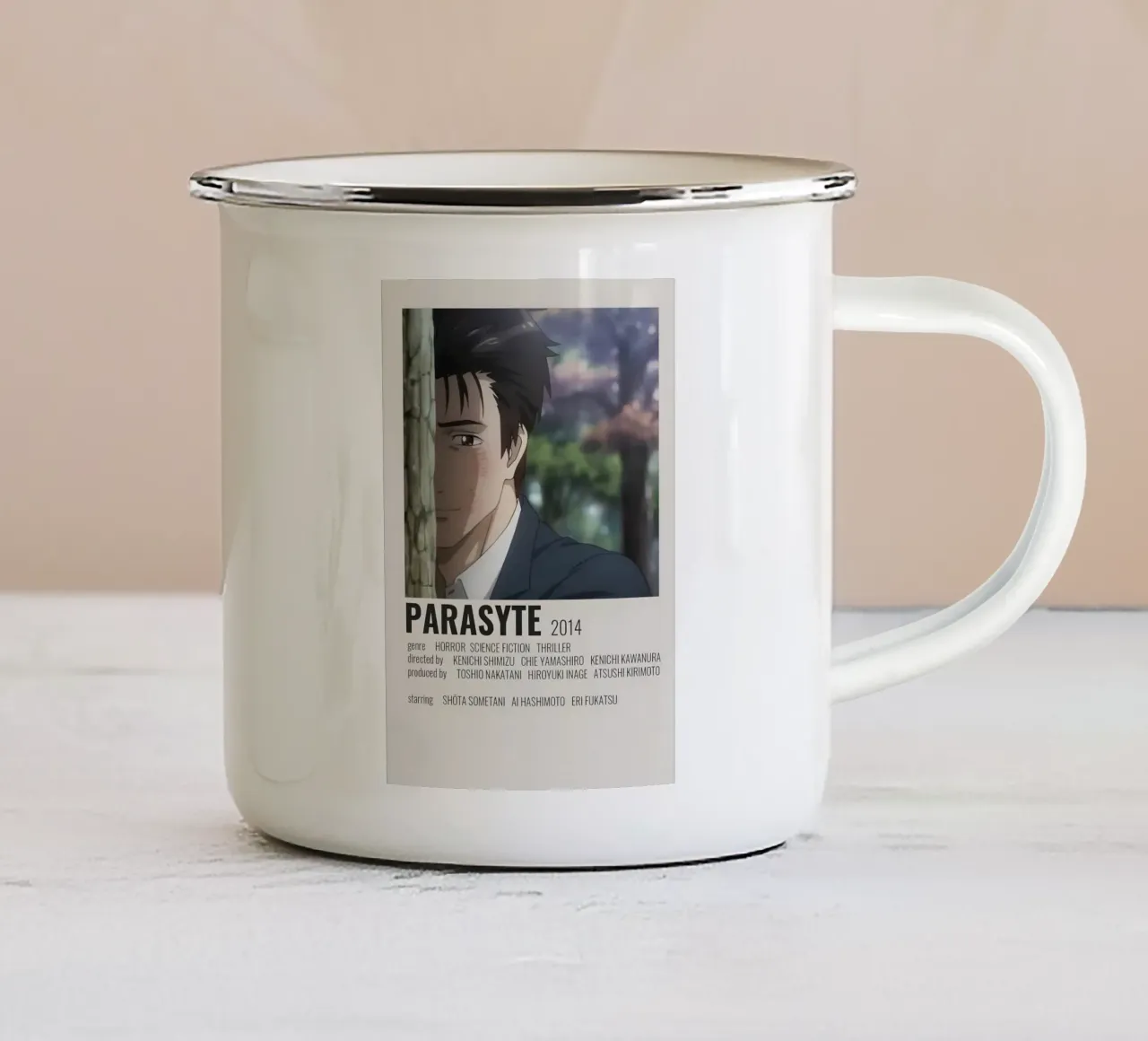 PARASYTE  2014 tazza in smalto da Totoya