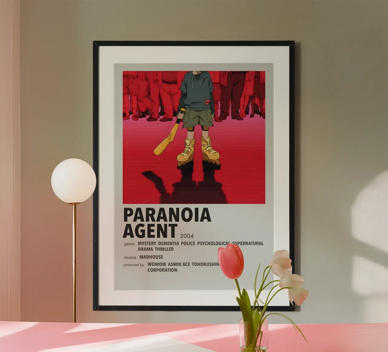 PARANOIA AGENT 2004 poster da Totoya