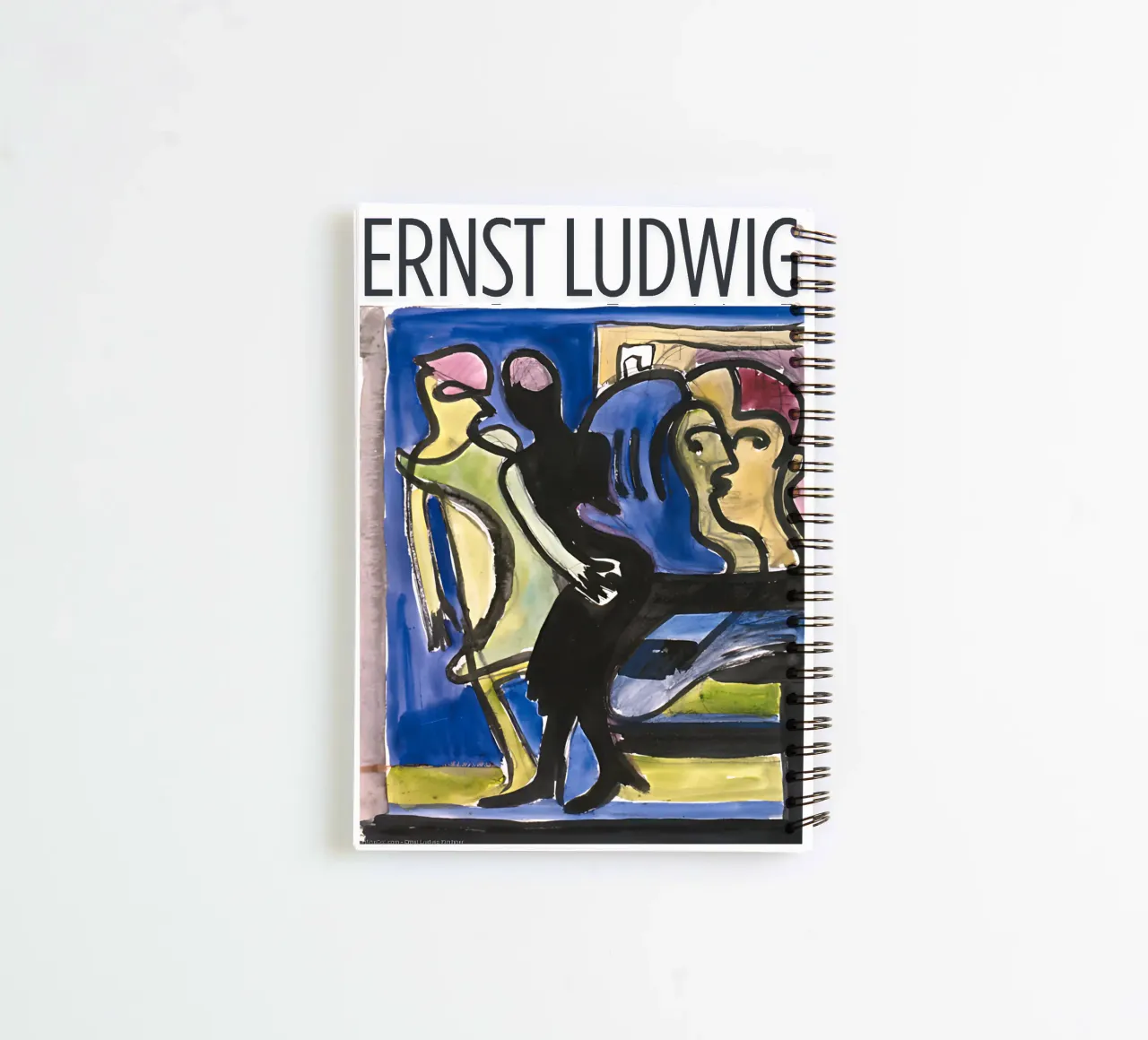 Ernst Ludwig Kirchner - View into a Cafe Ringbuch von tokovictory