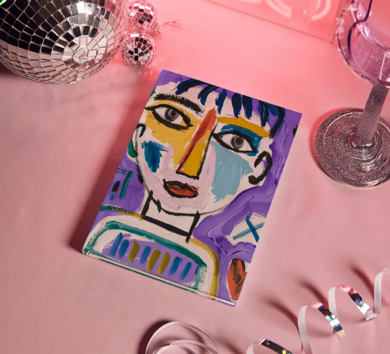 Simplistic Abstract Character notebook by Lunar Templar