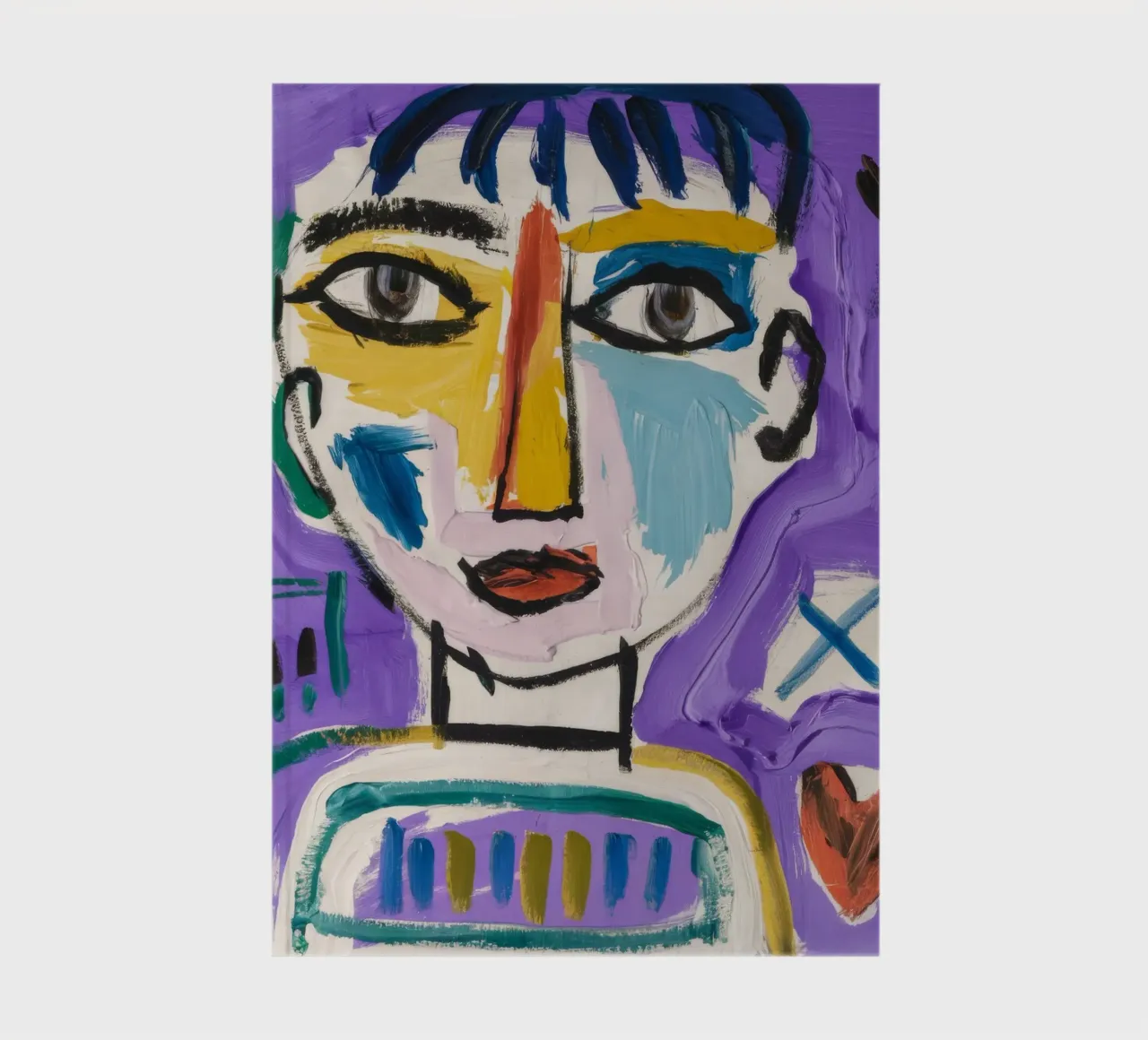 Simplistic Abstract Character notebook by Lunar Templar