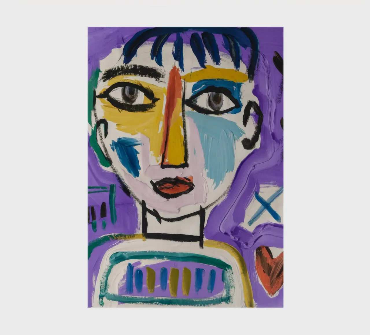 Simplistic Abstract Character notebook by Lunar Templar