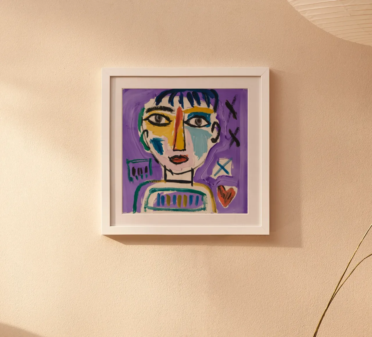 Carattere astratto e semplicistico poster da Lunar Templar