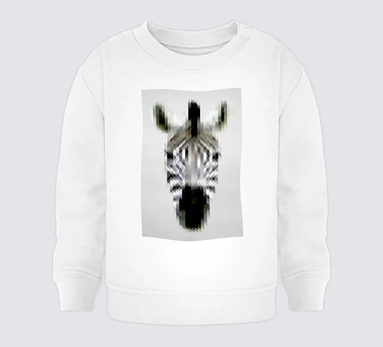 Zebra baby sweatshirt by Nur Mut