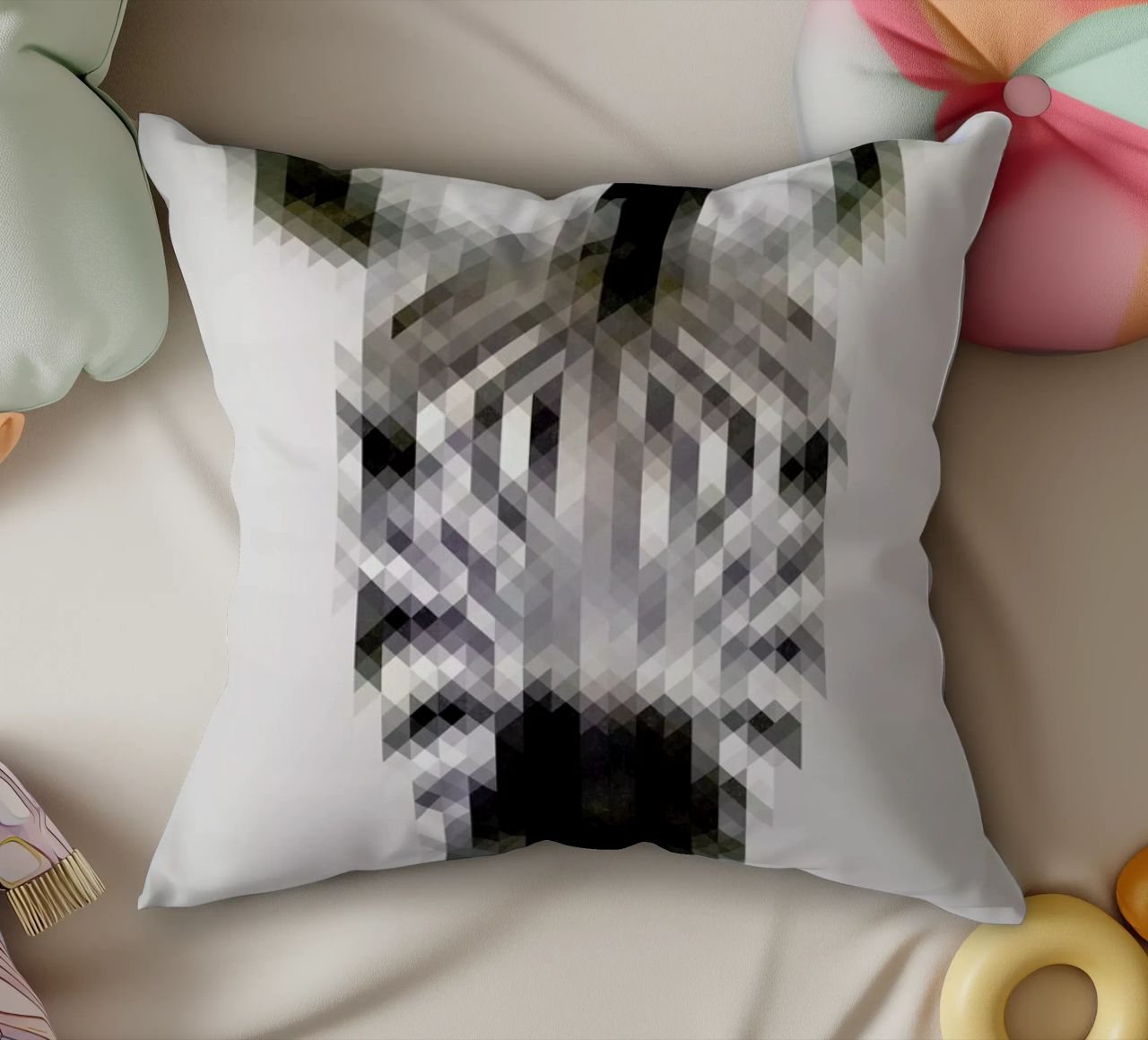 Zebra cuscino da Nur Mut