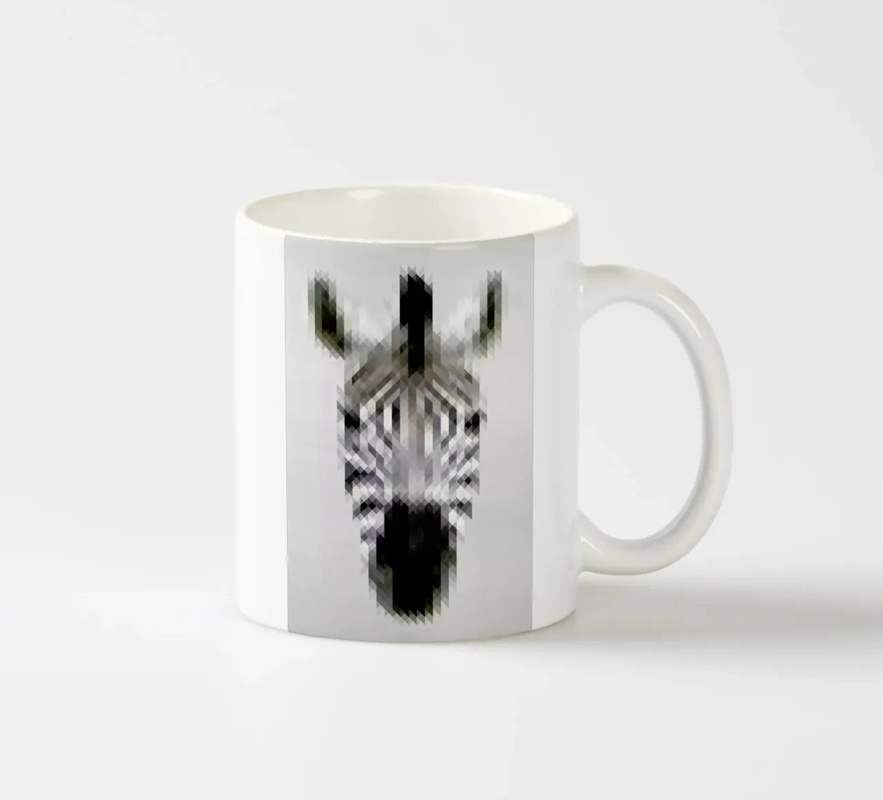 Zebra Keramik Tasse von Nur Mut