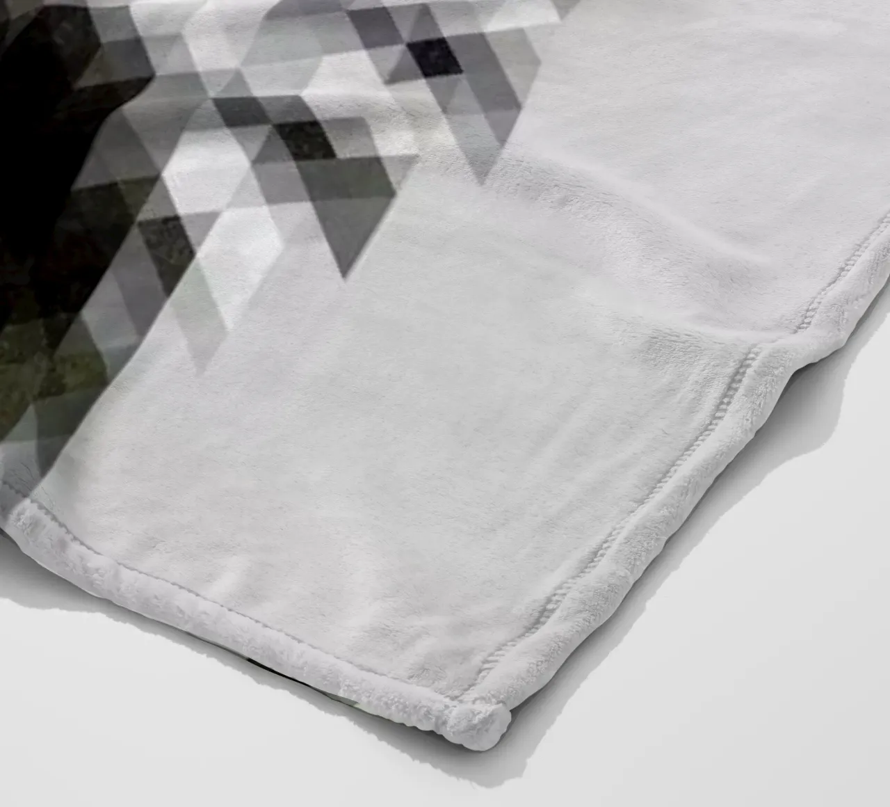 Zebra fleece blanket by Nur Mut