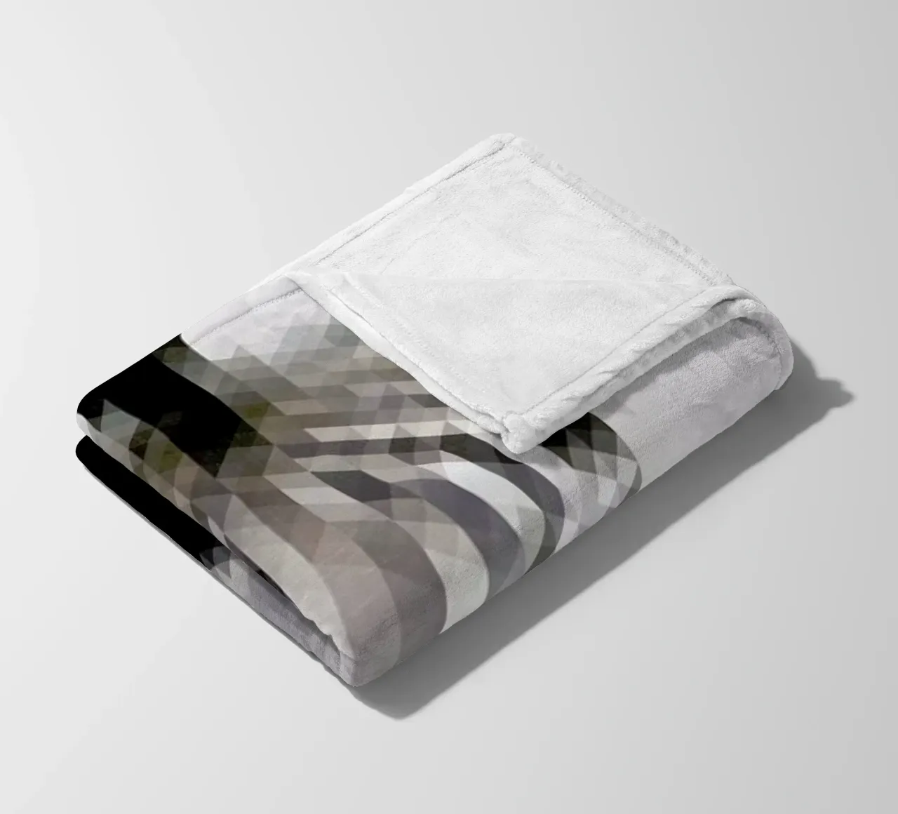 Zebra fleece blanket by Nur Mut