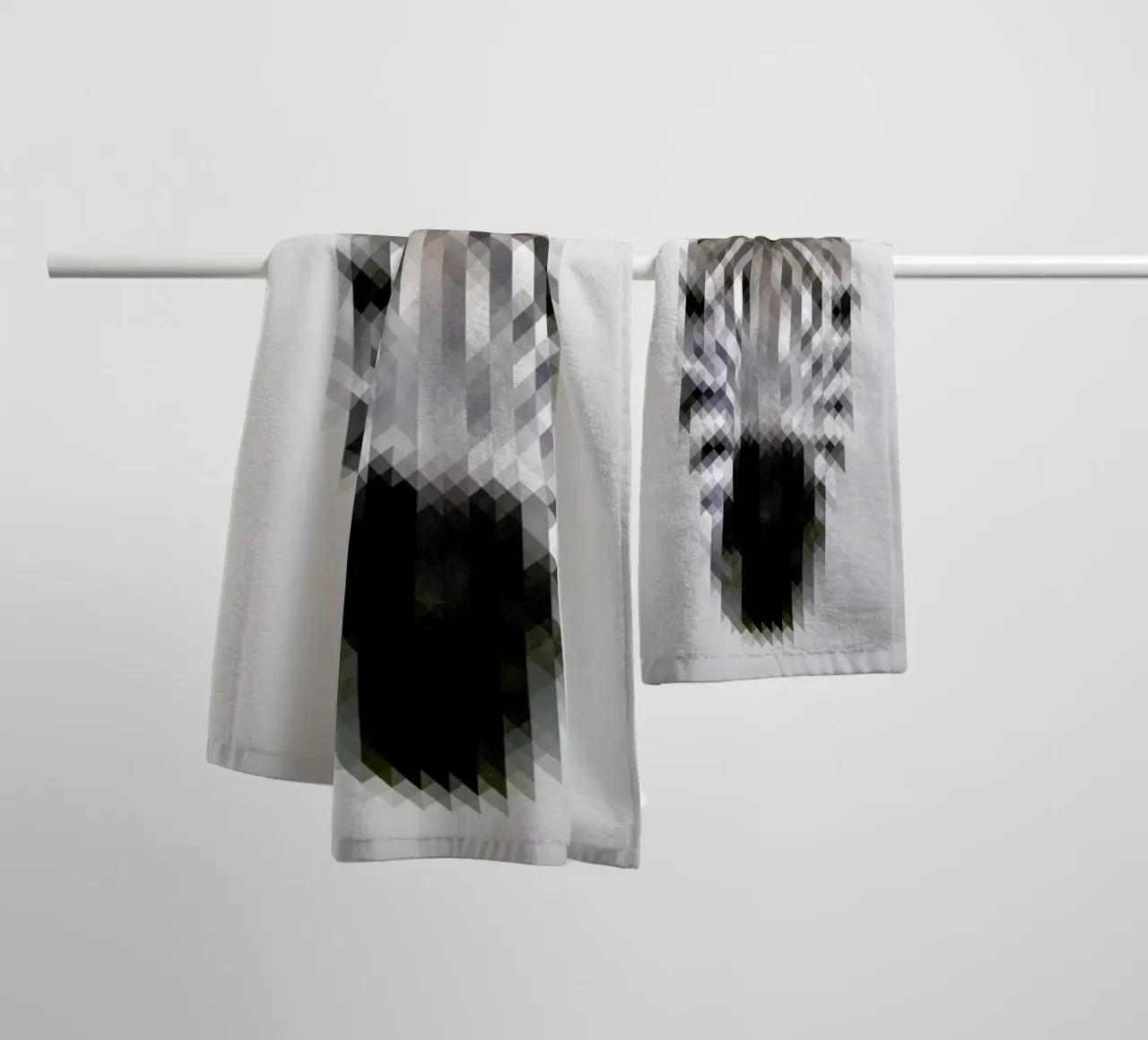 Zebra towel by Nur Mut