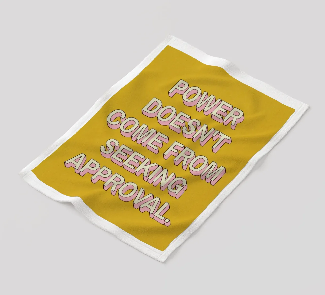 Power Isn't Approval coperta in pile da Studio One