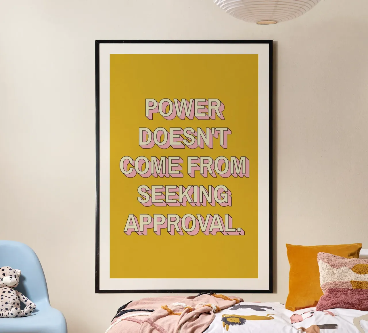 Power Isn't Approval carta hahnemühle da Studio One