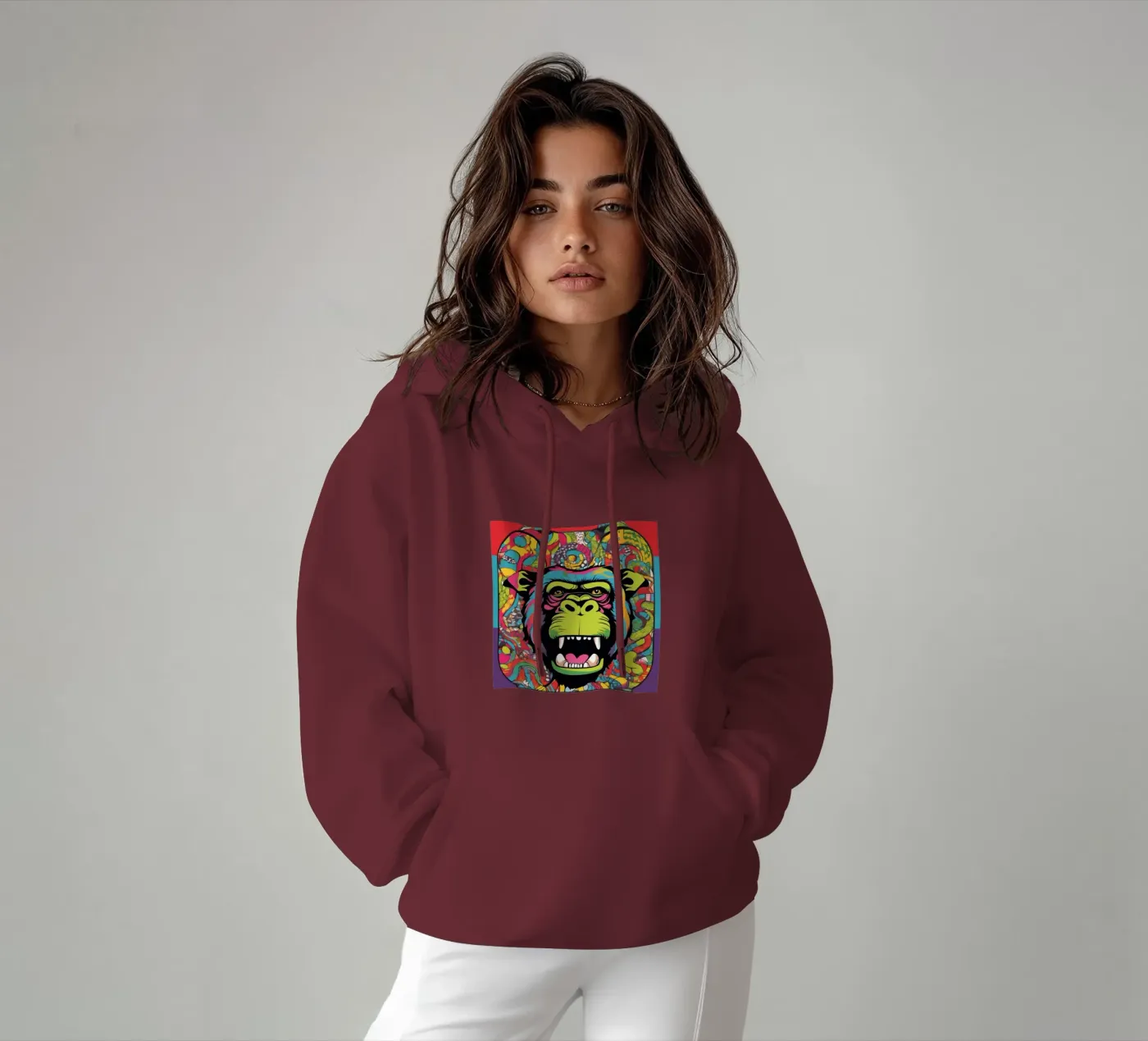 Monkey circus hoodie by CASTILO
