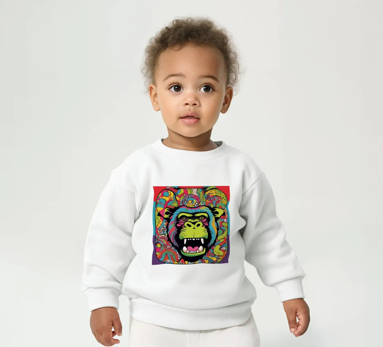 Circo de monos sudadera de bebé de CASTILO