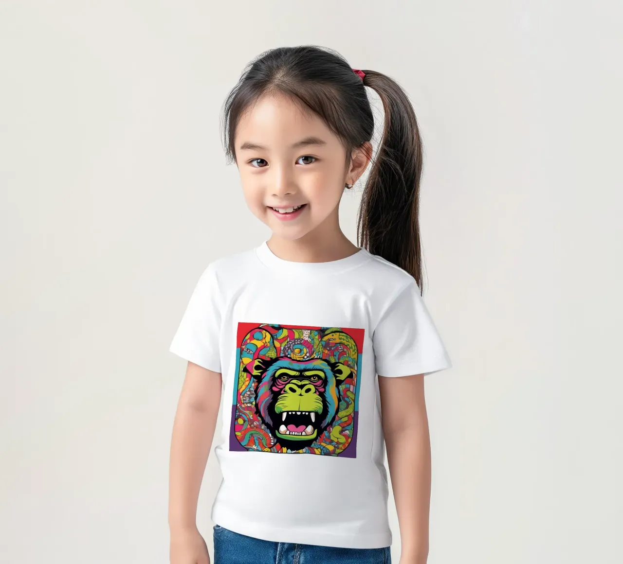 Apen circus kinder t-shirt van CASTILO