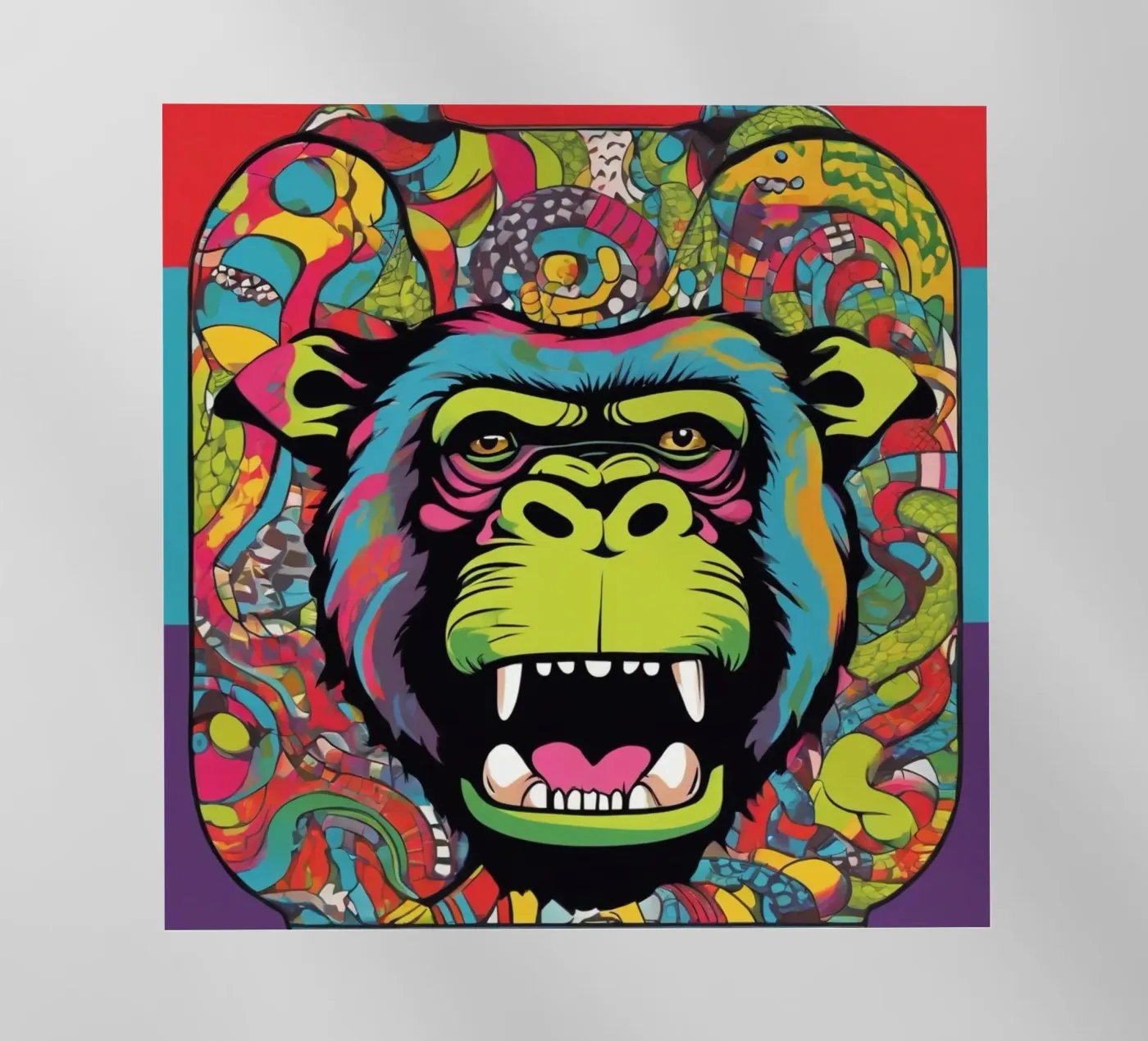 Apen circus backlit folie van CASTILO