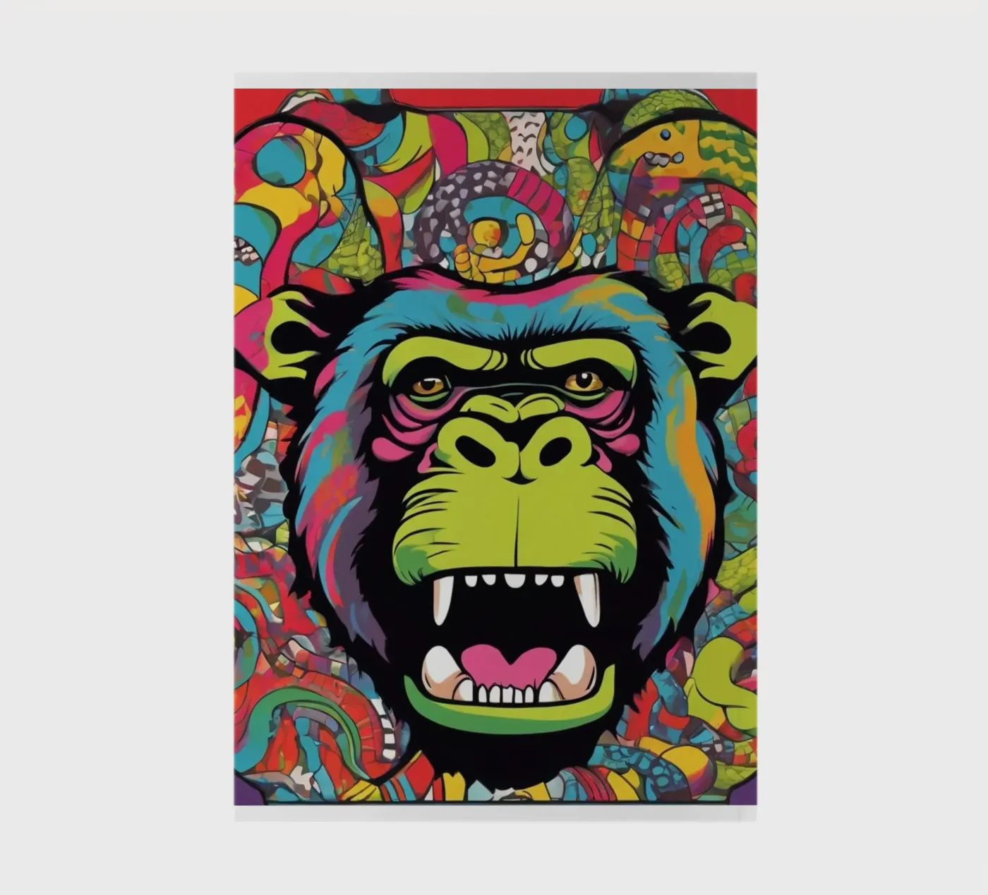 Apen circus notitieboek van CASTILO