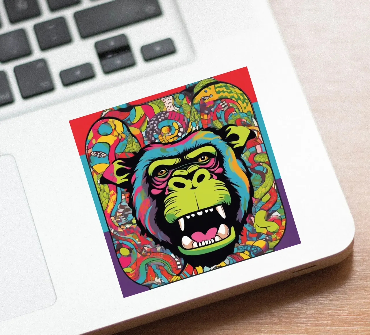 Monkey circus sticker by CASTILO