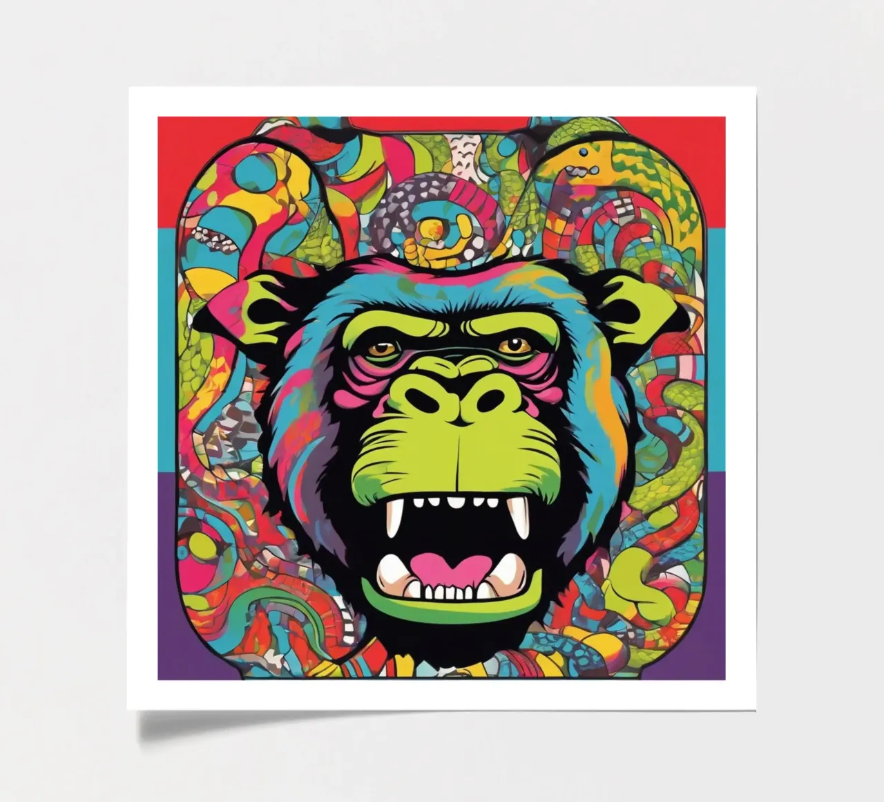 Monkey circus sticker sheet by CASTILO