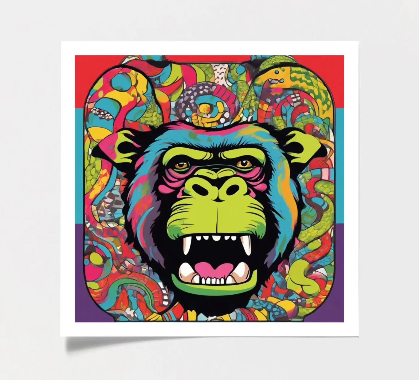Monkey circus sticker sheet by CASTILO