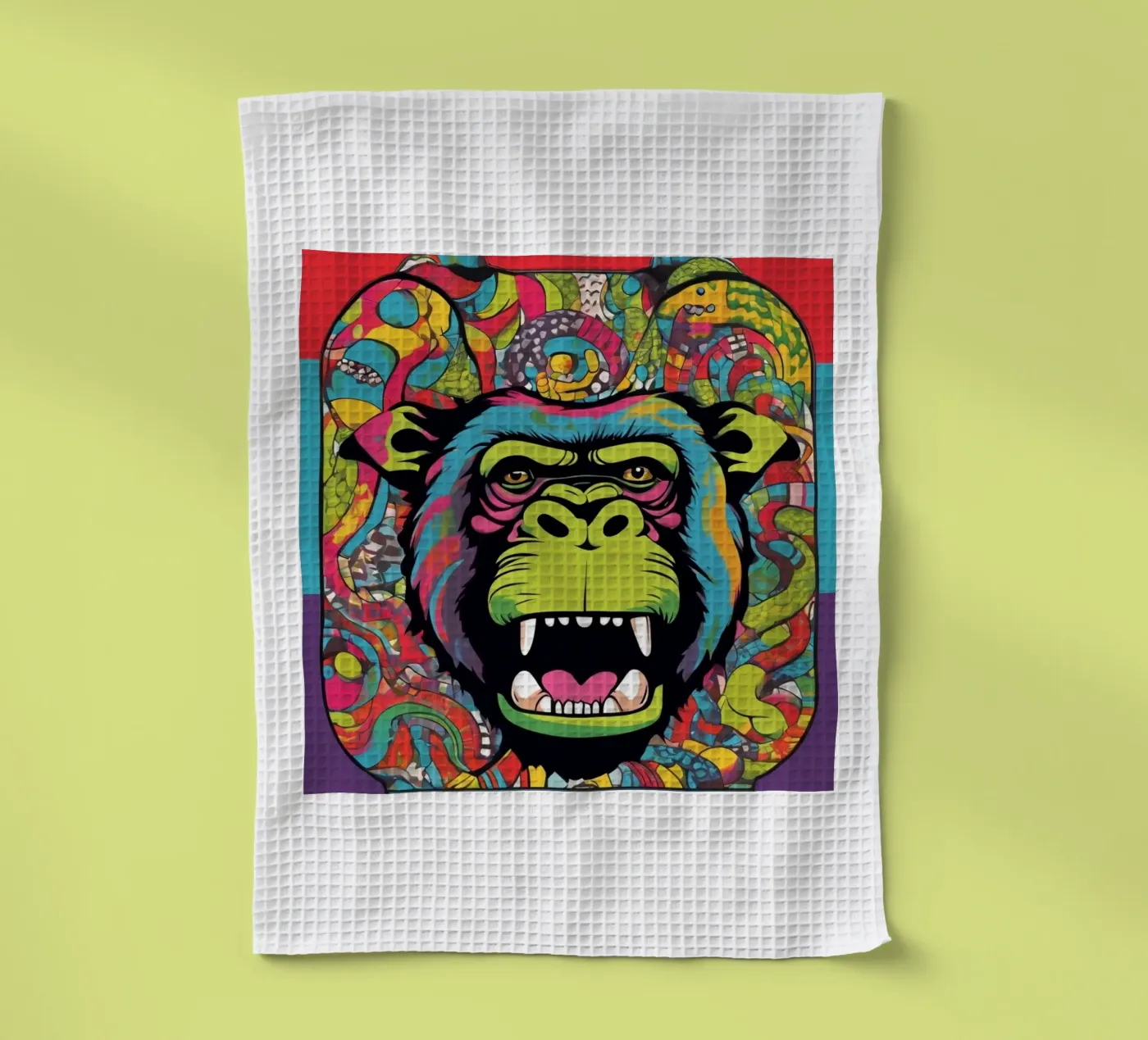 Monkey circus Geschirrtuch von CASTILO