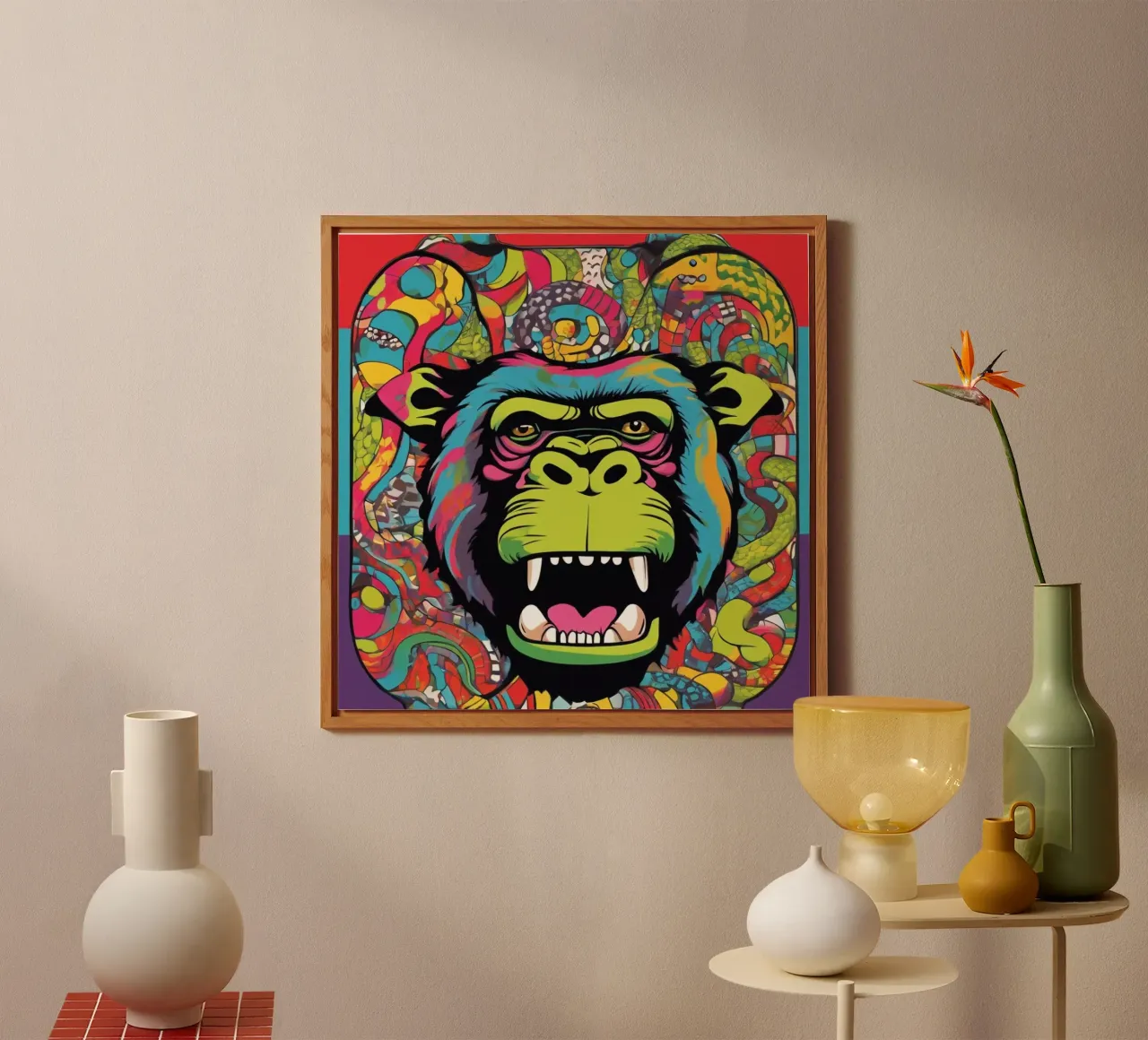 Monkey circus forex plate by CASTILO