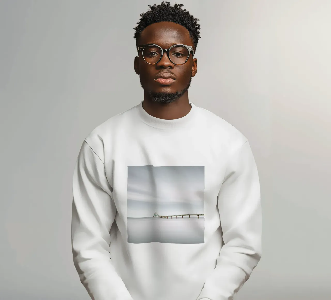 Zingst Pier Ii | Zingst 2021 sweatshirt by Håggard Photography | Ronny Behnert
