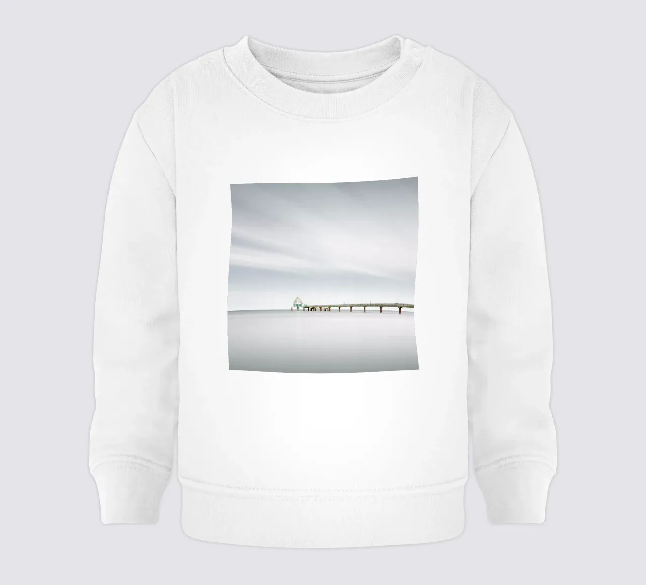 Zingst Pier Ii | Zingst 2021 sudadera de bebé de Håggard Photography | Ronny Behnert