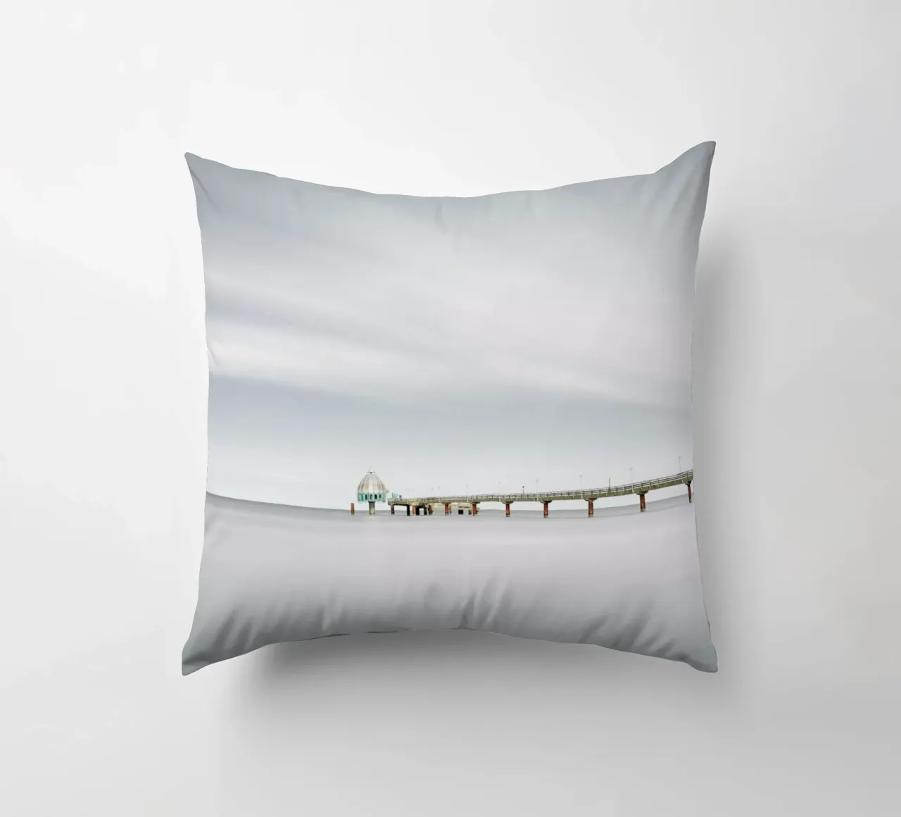 Zingst Pier Ii | Zingst 2021 cuscino da Håggard Photography | Ronny Behnert
