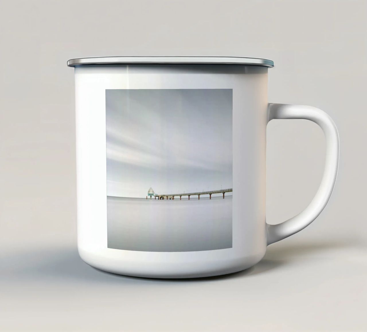 Zingst Pier Ii | Zingst 2021 tazza in smalto da Håggard Photography | Ronny Behnert