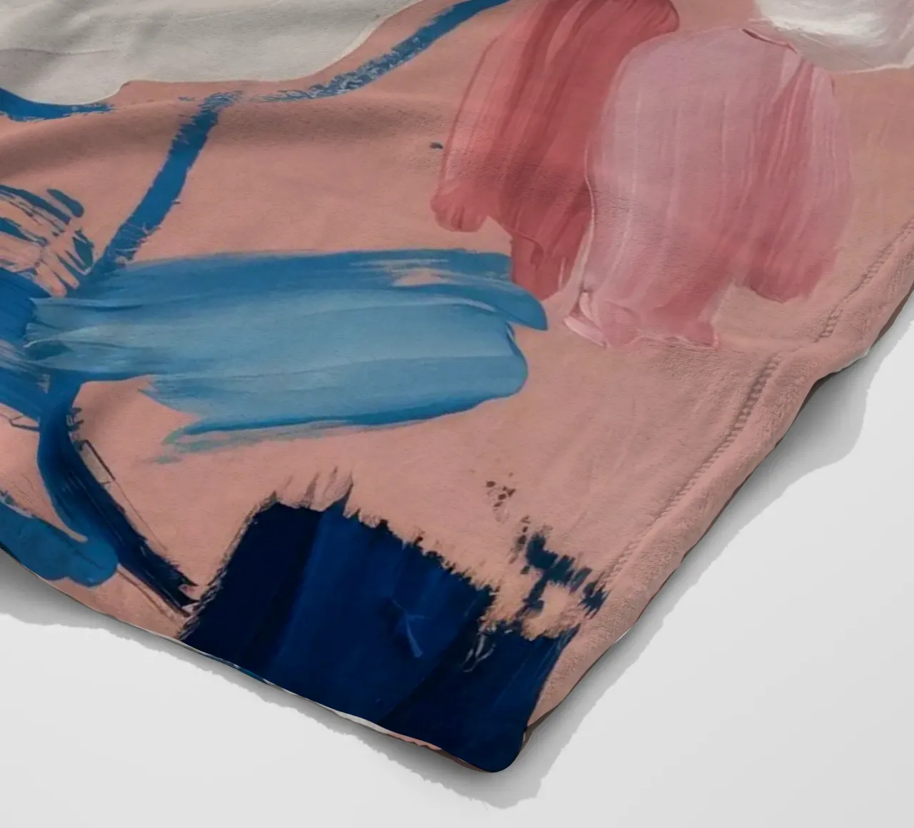 Gefragmenteerd abstract gezicht fleecedeken van Lunar Templar