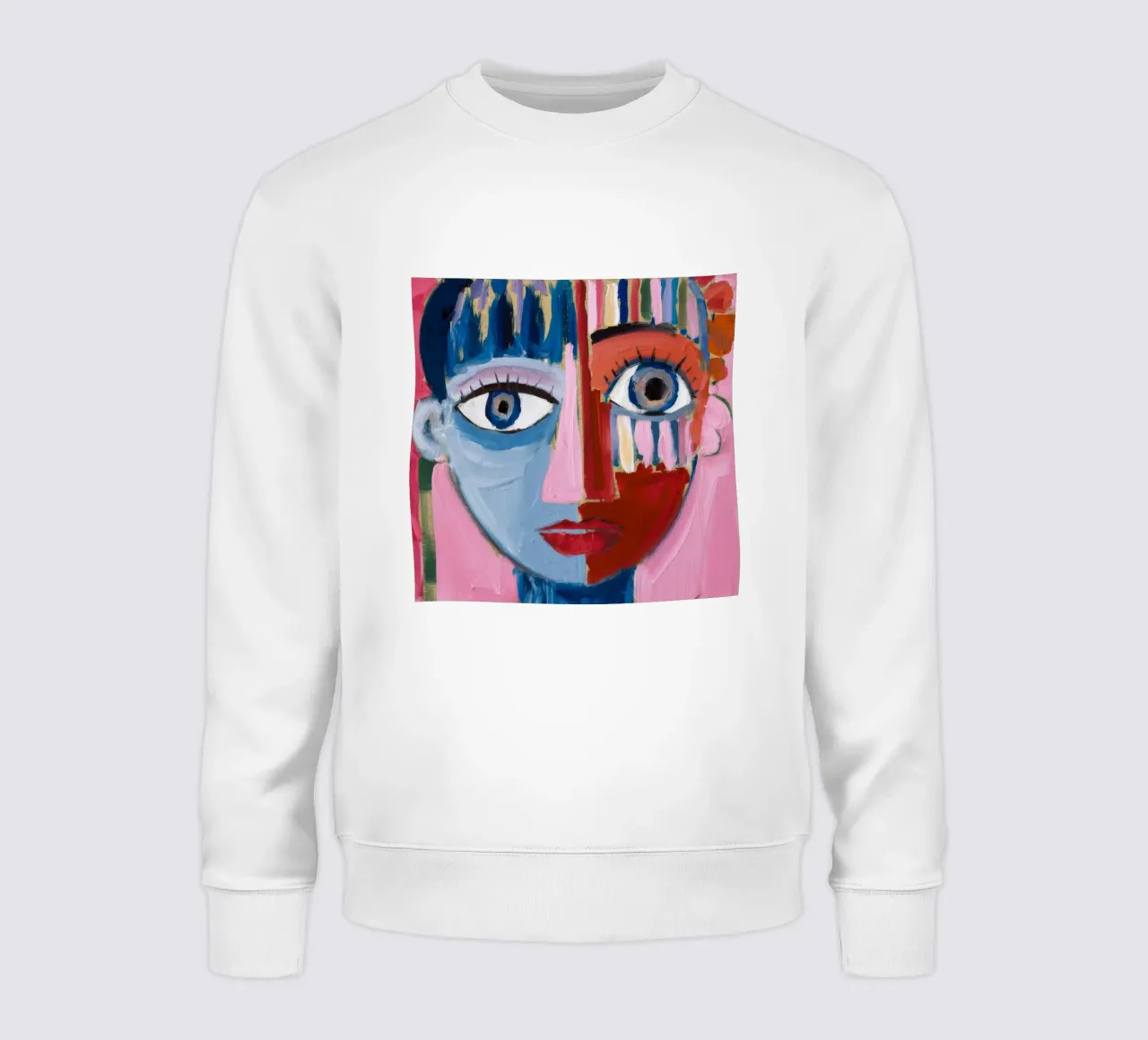 Dynamic Abstract Character sweatshirt by Lunar Templar