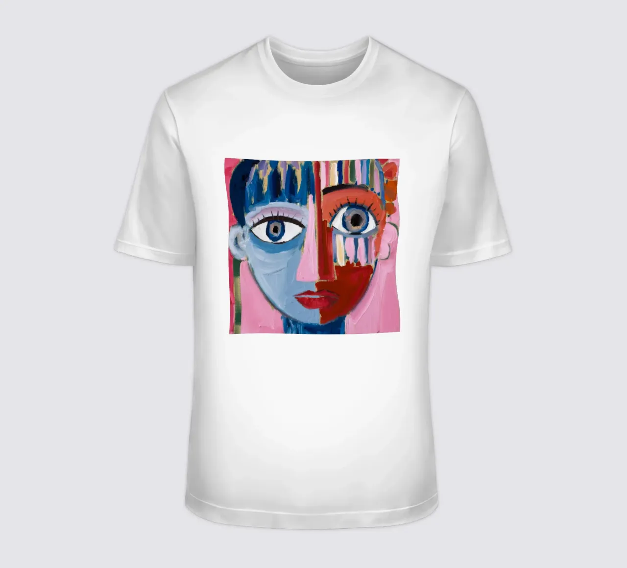 Dynamic Abstract Character t-shirt by Lunar Templar