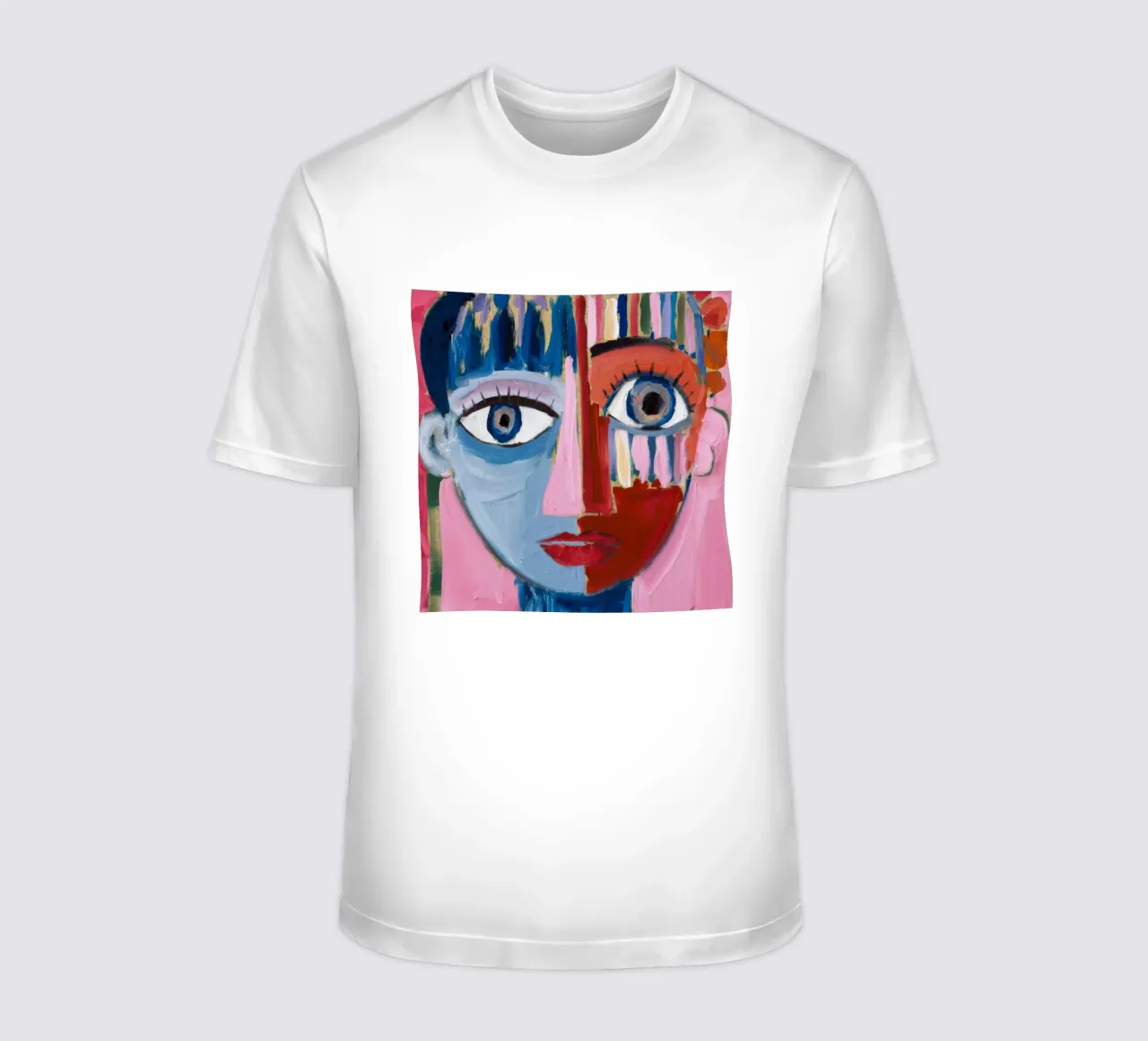 Dynamic Abstract Character t-shirt by Lunar Templar