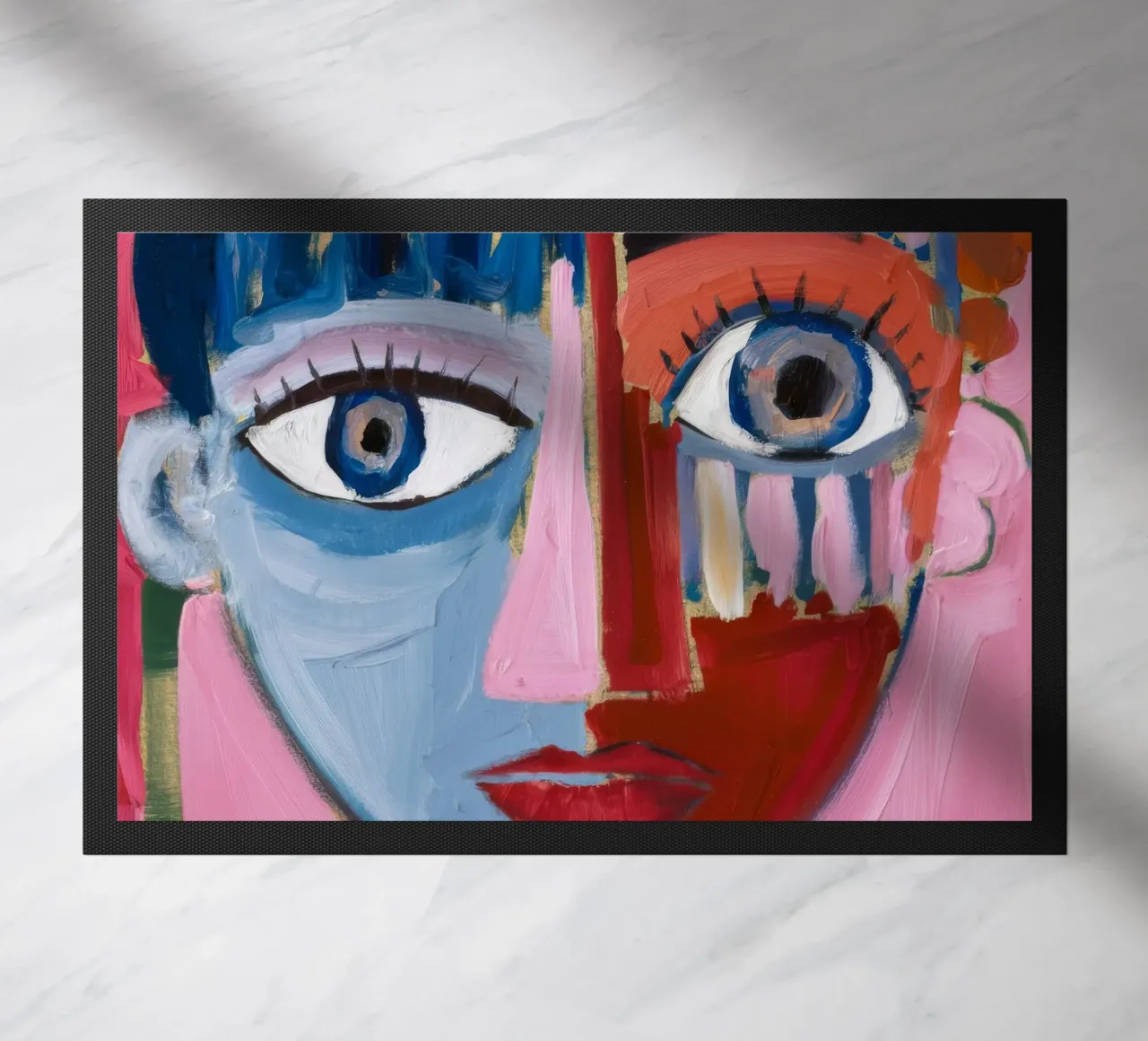 Dynamic Abstract Character doormat by Lunar Templar