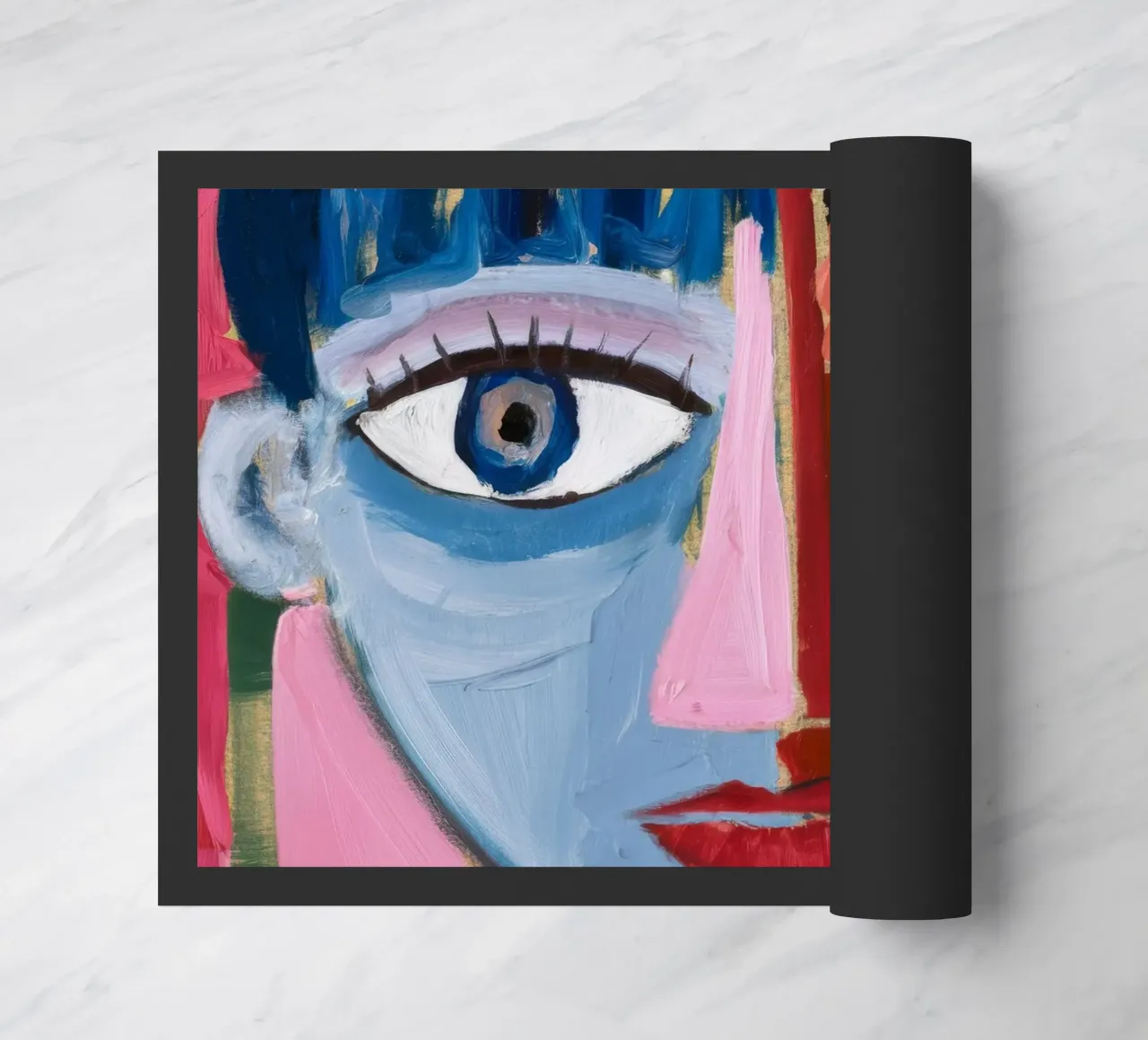 Dynamic Abstract Character doormat by Lunar Templar