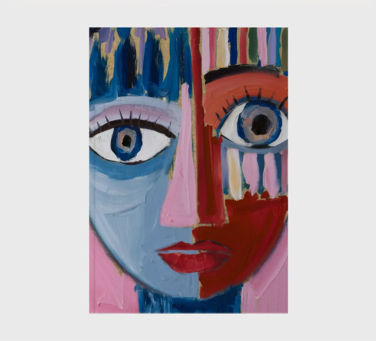 Dynamic Abstract Character notebook by Lunar Templar