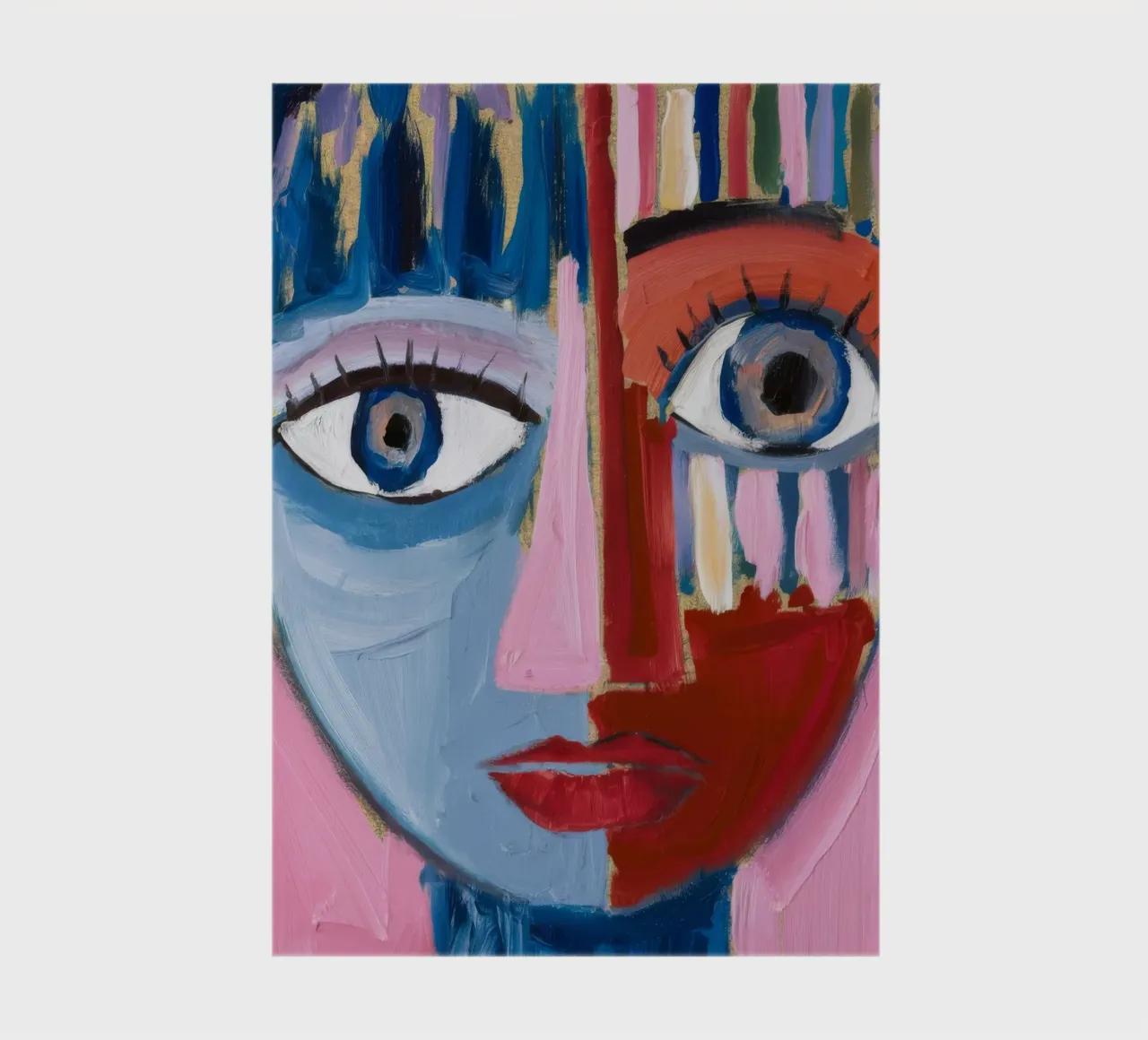 Dynamic Abstract Character notebook by Lunar Templar