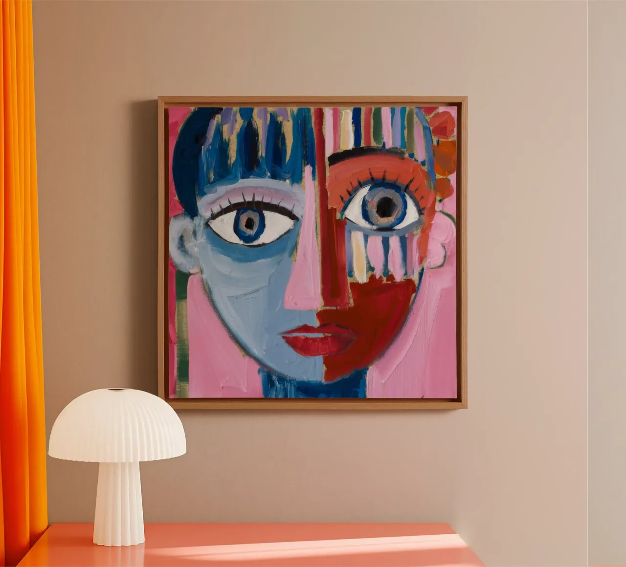 Dynamic Abstract Character canvas by Lunar Templar