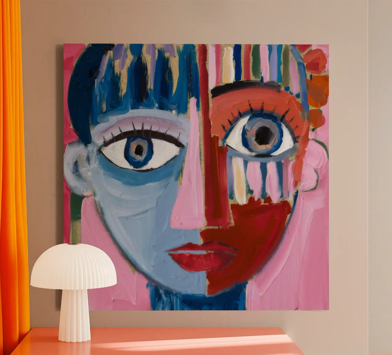 Dynamic Abstract Character canvas by Lunar Templar