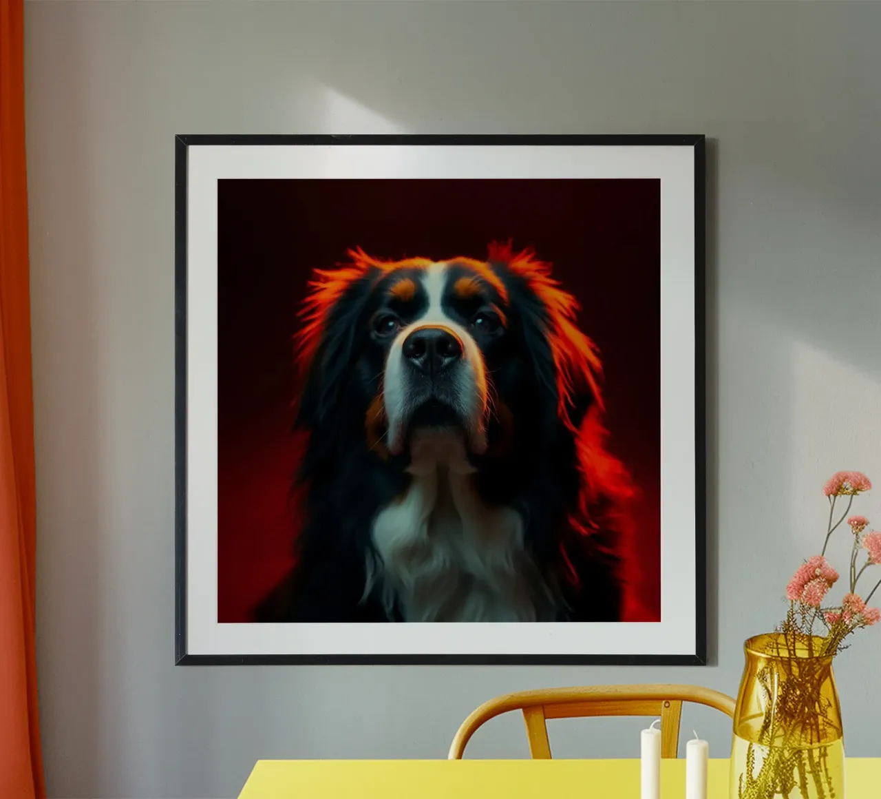 Bellissimo cane da montagna bernese #156 poster da Yumis.Beargang.and.Me
